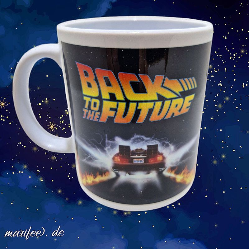 Keramikbecher Back to the Future™ ®, Delorean, 315 ml