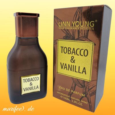Eau de Parfum Tobacco & Vanilla, Unisex, Linn Young, 100 ml, Eau de Parfum Tobacco & Vanilla, Unisex, Linn Young, 100 ml,