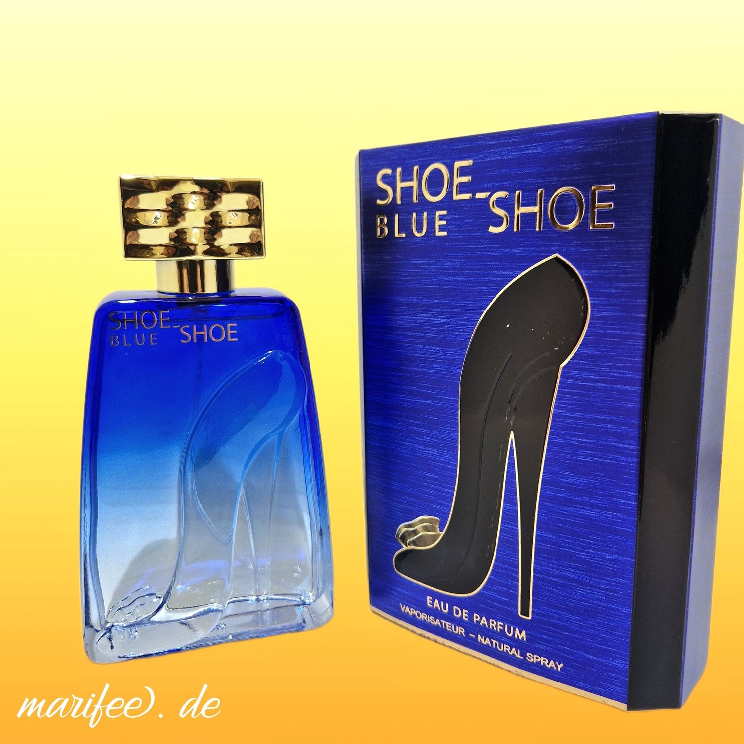 Eau de Parfum Shoe Shoe Blue, 100 ml, Blumig-Orientalisch Eau de Parfum Shoe Shoe Blue, 100 ml, Blumig-Orientalisch