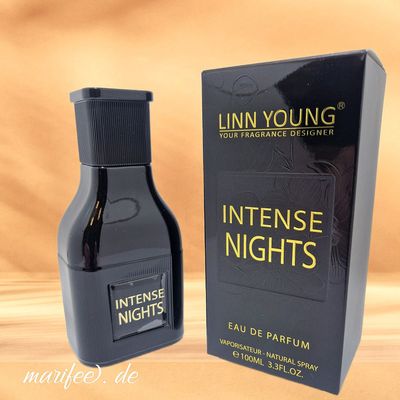 Eau de Parfum Intense Nights, Linn Young®, 100 ml, Fruchtig-Süss