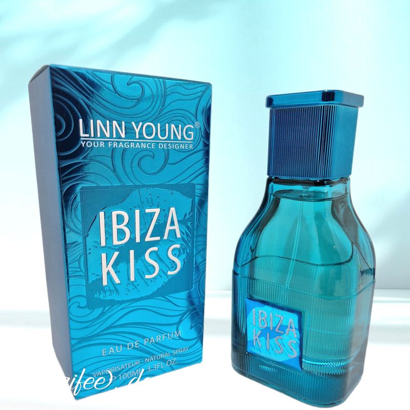 Eau de Parfum Ibiza Kiss, Linn Young®, 100 ml, Fruchtig-Blumig