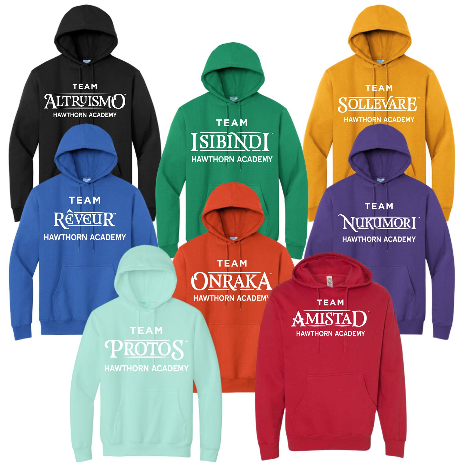House Hoodie with Team Name