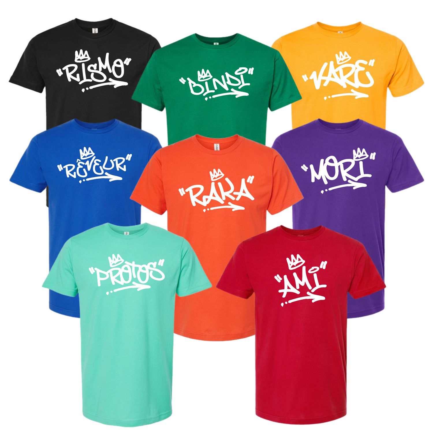 House Shirt with Graffiti Logo