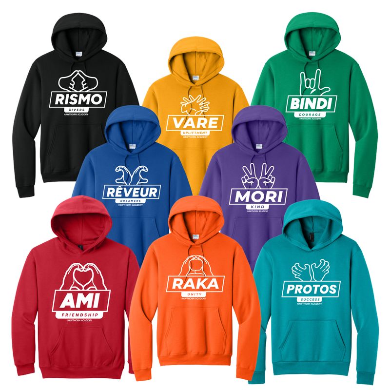 #1H House Hoodie with Hand Sign
