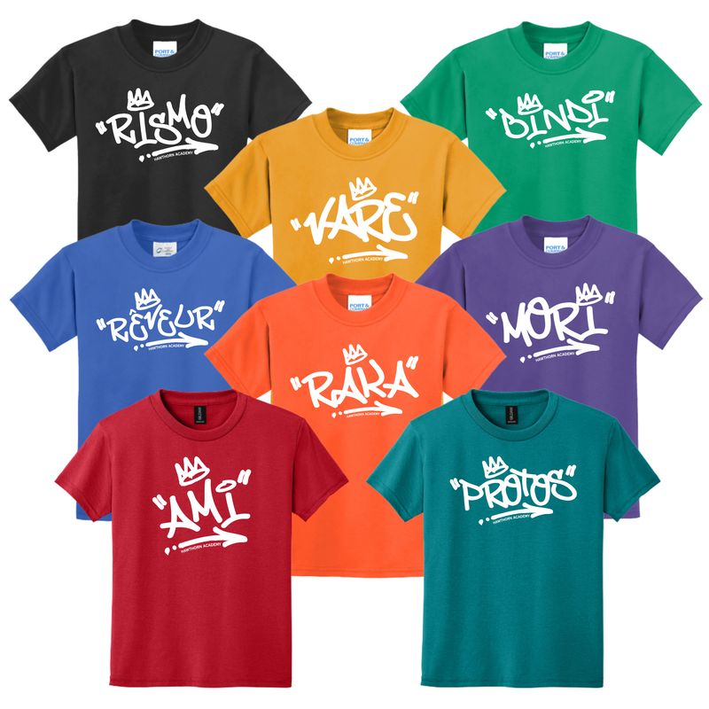 #2T House Tshirt with Graffiti