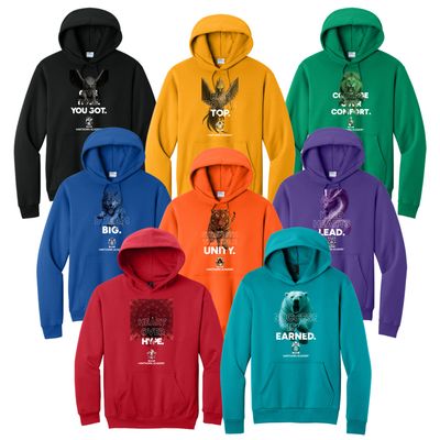 #4H House Hoodie Mascot with Saying