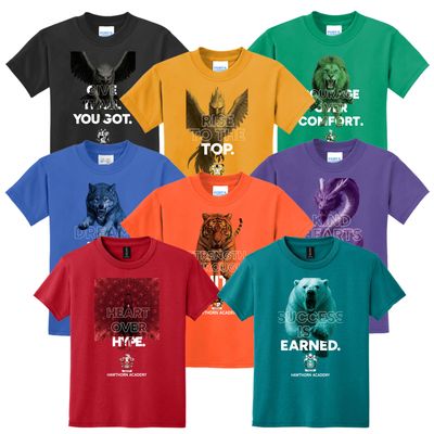 #4T House Tshirt Mascot with Saying