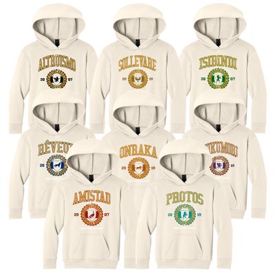 #5H House Hoodie Vintage Varsity Logo
