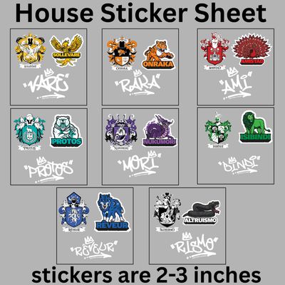 #9 House Stickers
