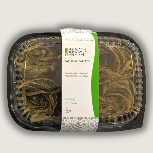 Spinach Egg Fettuccine (400g)