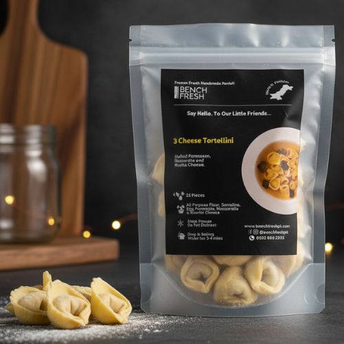3 Cheese Tortellini - 25 Pieces (Frozen Fresh)