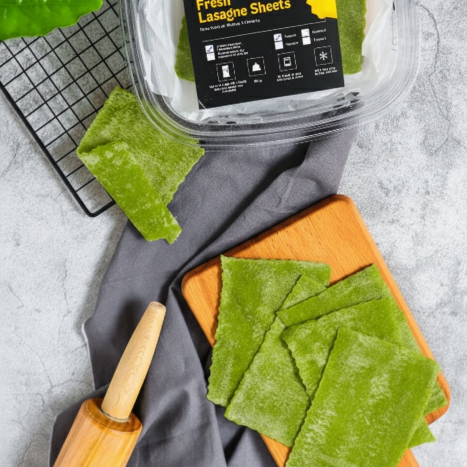 Spinach Egg Lasagne (400g)