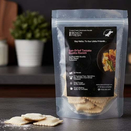 Sun-Dried Ricotta Ravioli - 24 pieces per box (Frozen Fresh)