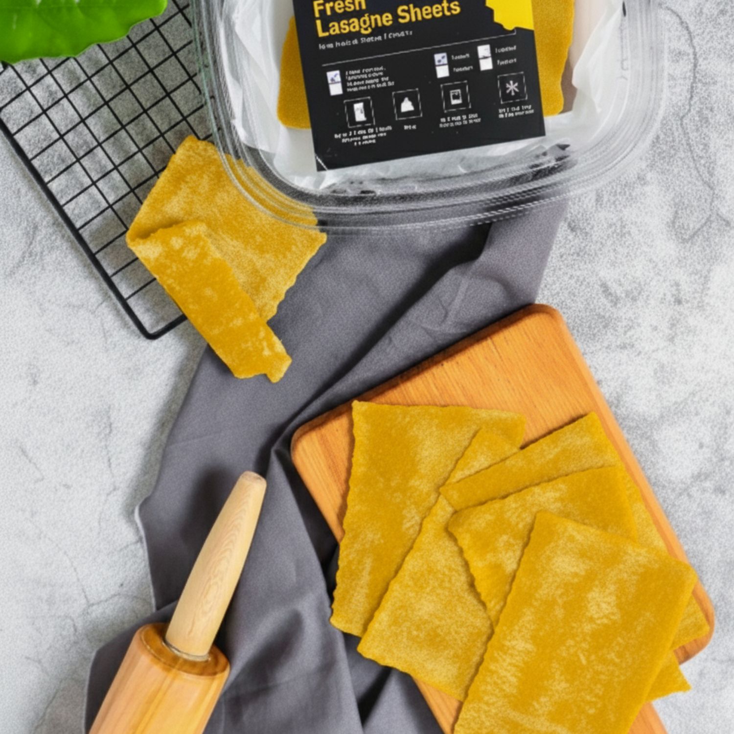 Turmeric Egg Lasagne (400g)