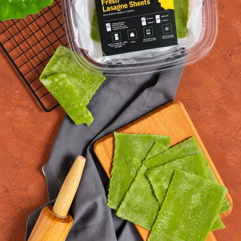 Spinach Egg Lasagne (400g)