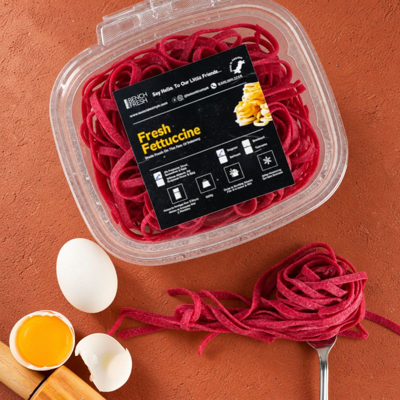 Beetroot Egg Fettuccine (400g)