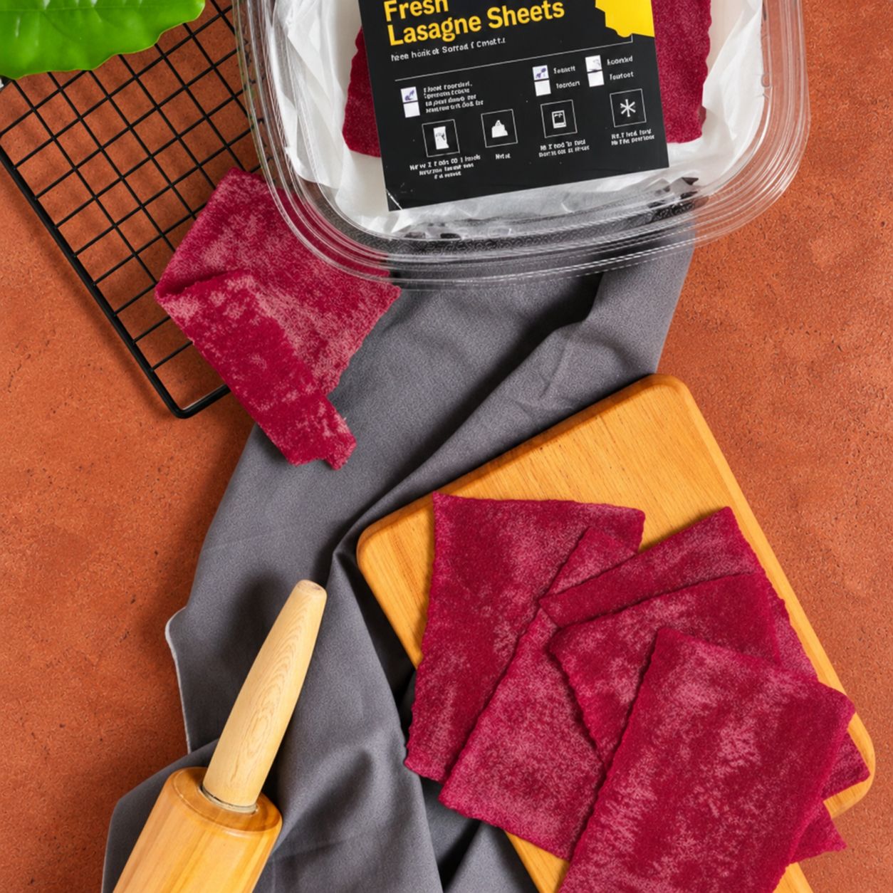 Beetroot Egg Lasagne (400g)