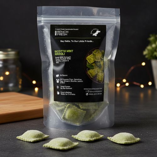 Ricotta Mint Ravioli - 24 Pieces (Frozen Fresh)