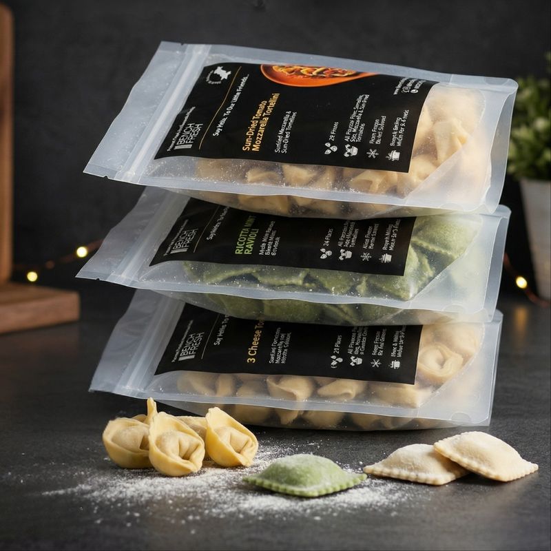 Choose Any 3 Stuffed Frozen Fresh Pasta - Save PKR 900!