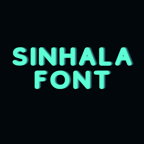 Sinhala Font