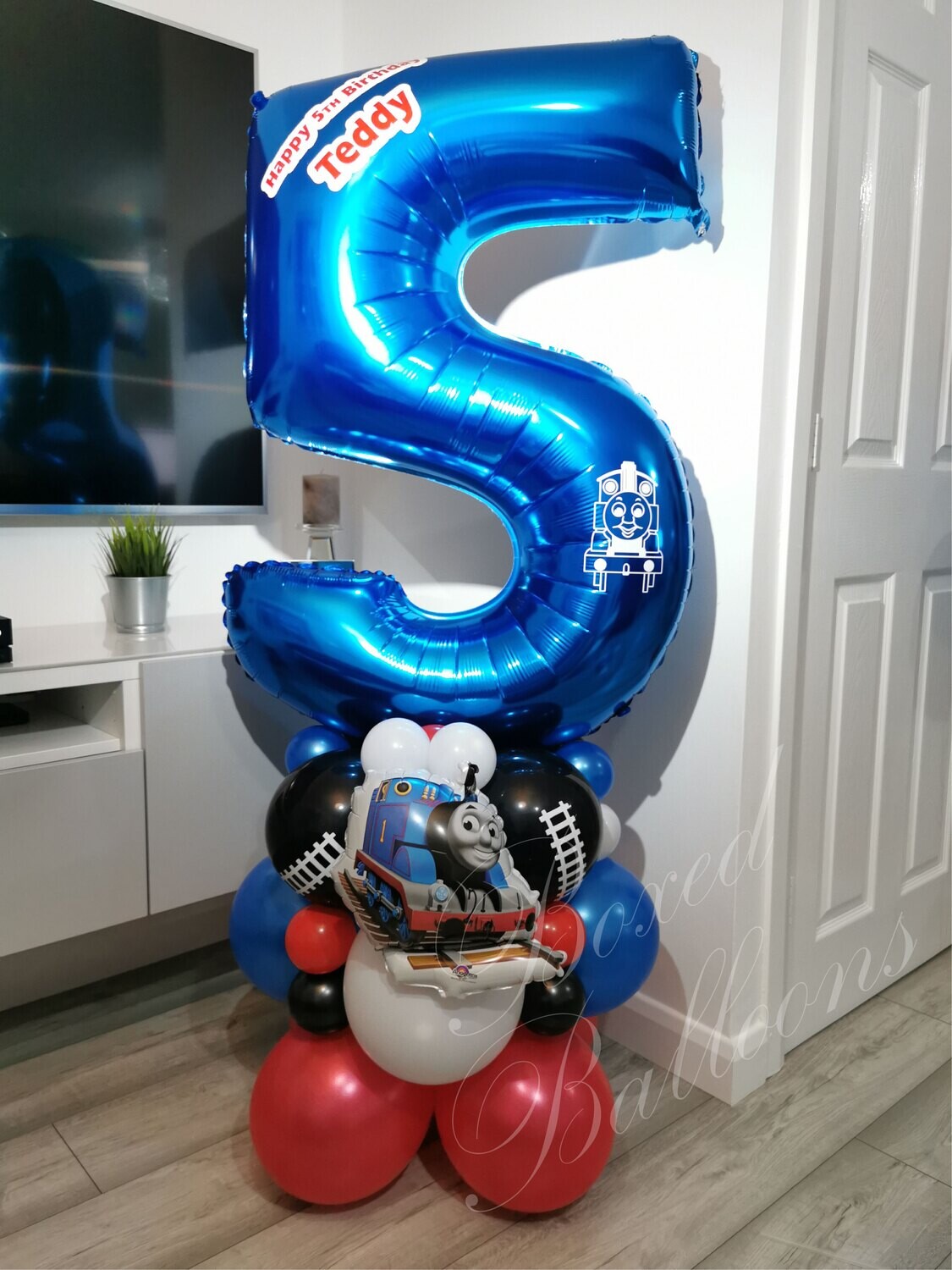 Thomas The Tank Engine Number Balloon Column