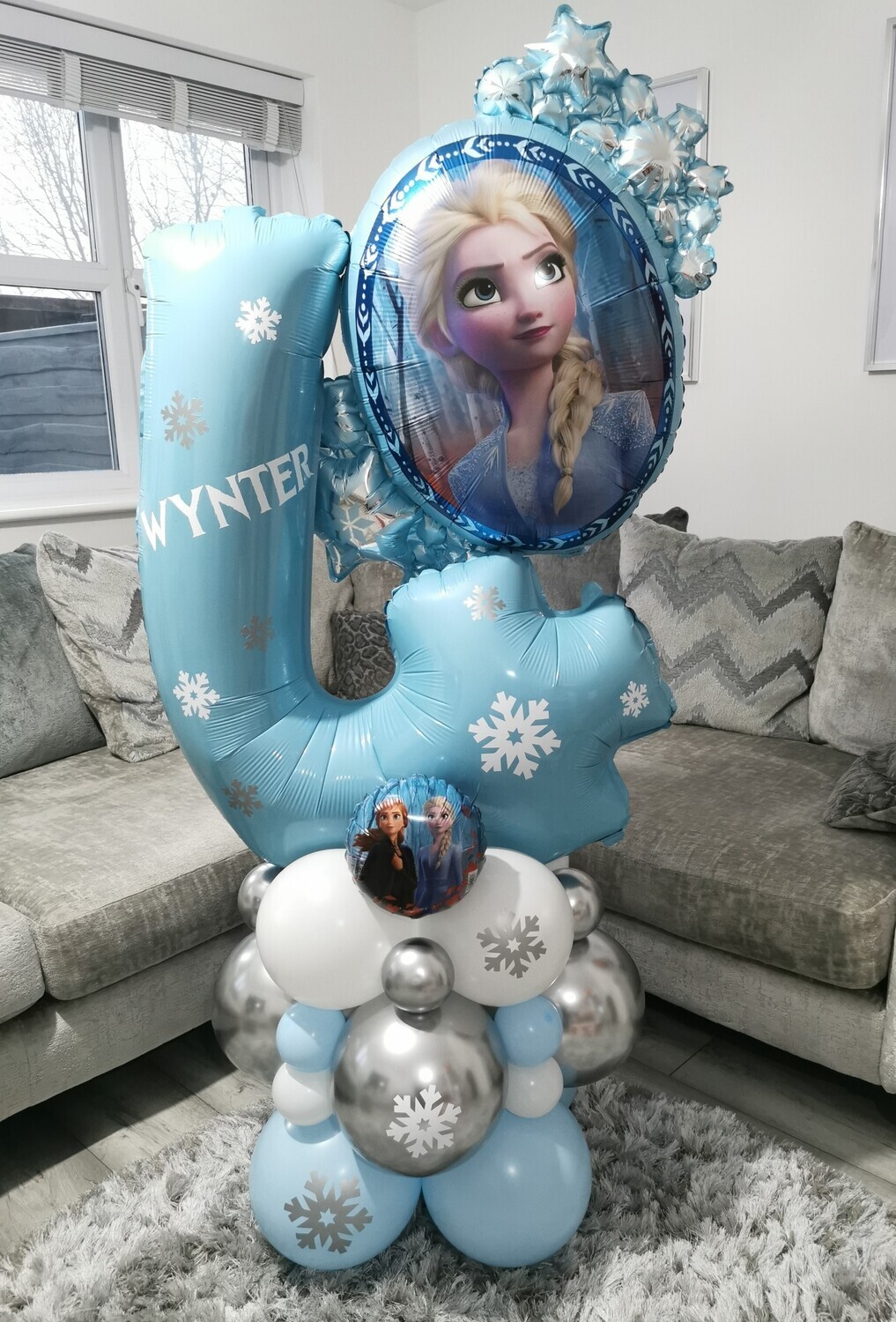 ​Disney Frozen Supershape Number Balloon Column