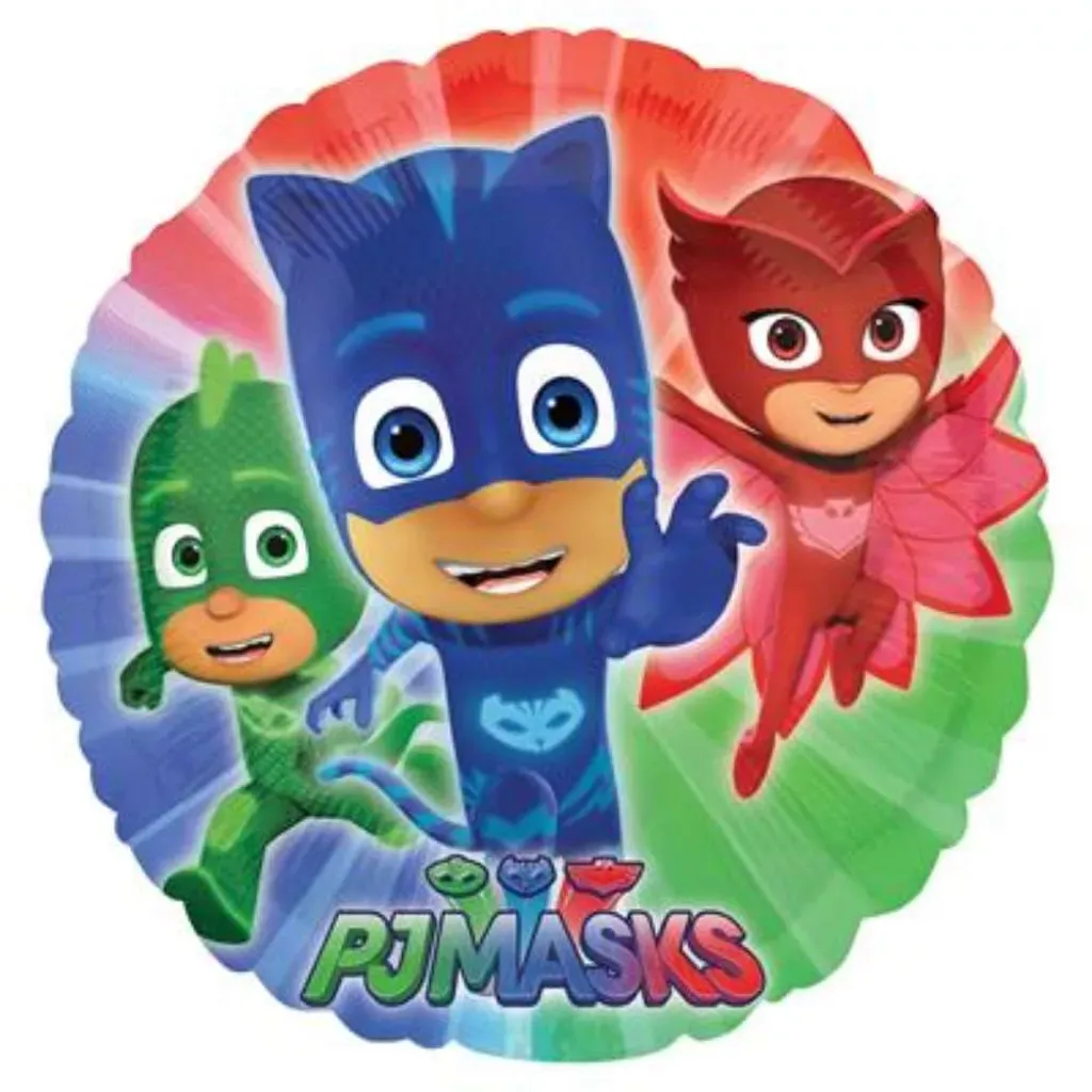 Pj Masks Round Foil Balloon