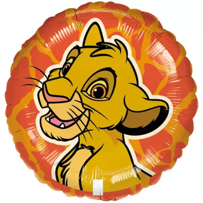 Disney&#39;s The Lion King Simba Round Foil Balloon