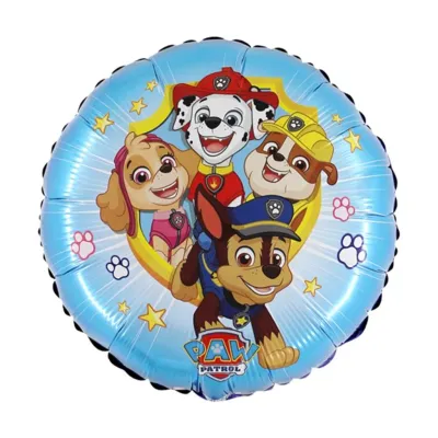 Paw Patrol Action Round Foil Balloon