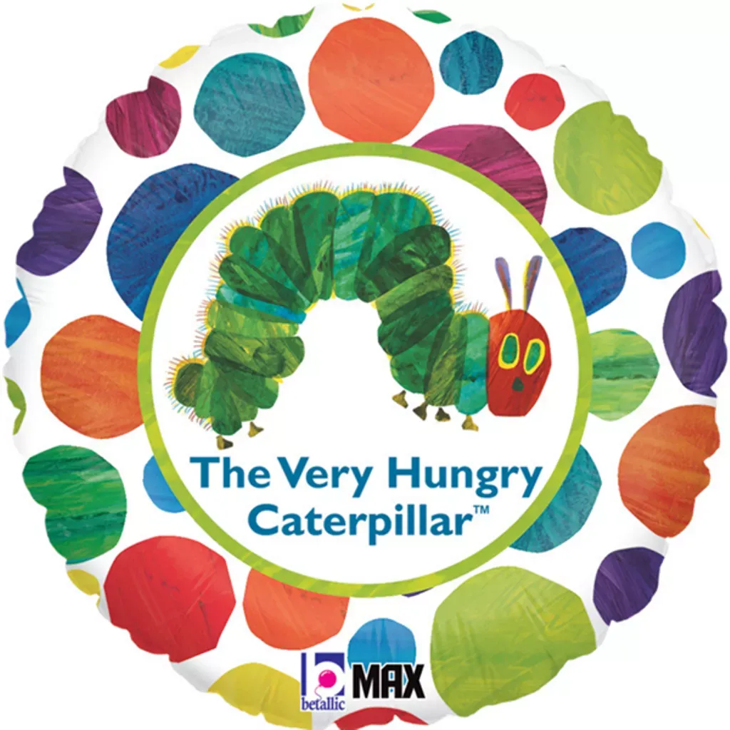 The Very Hungry Caterpillar Round Foil Balloon