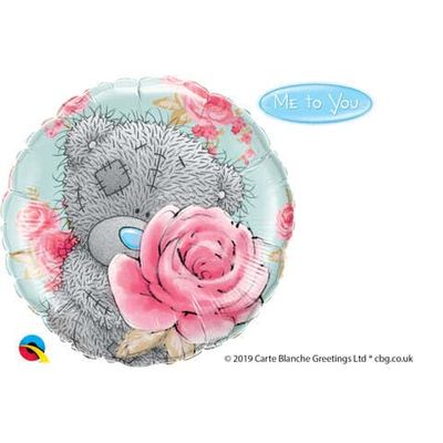 Me To You Tatty Teddy Roses Round Foil Balloon