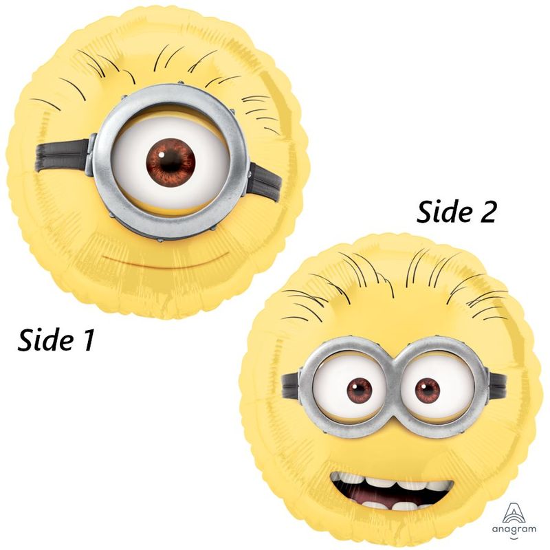Despicable Me Minions Face Foil Balloon