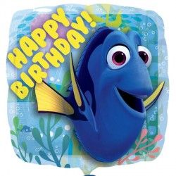 Finding Dory Happy Birthday Foil Balloon