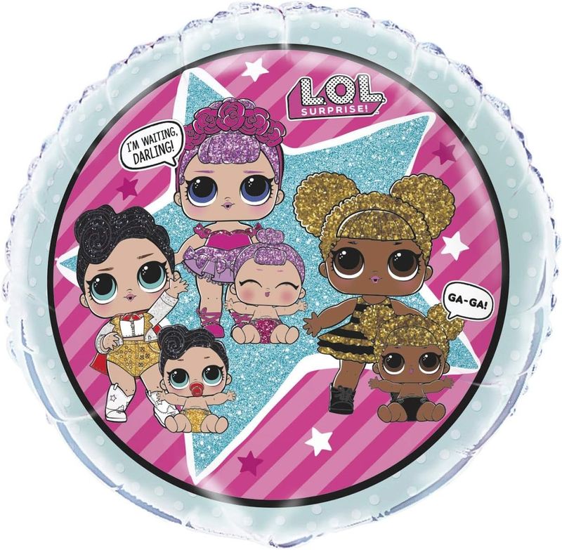 LOL Surprise Round Foil Balloon