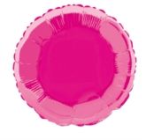 Pink 18 Inch Personalised Helium Filled Round Balloon