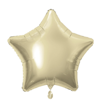 White Gold 20 Inch Personalised Helium Filled Star Balloon
