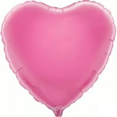 Pink 18 Inch Personalised Helium Filled Heart Balloon