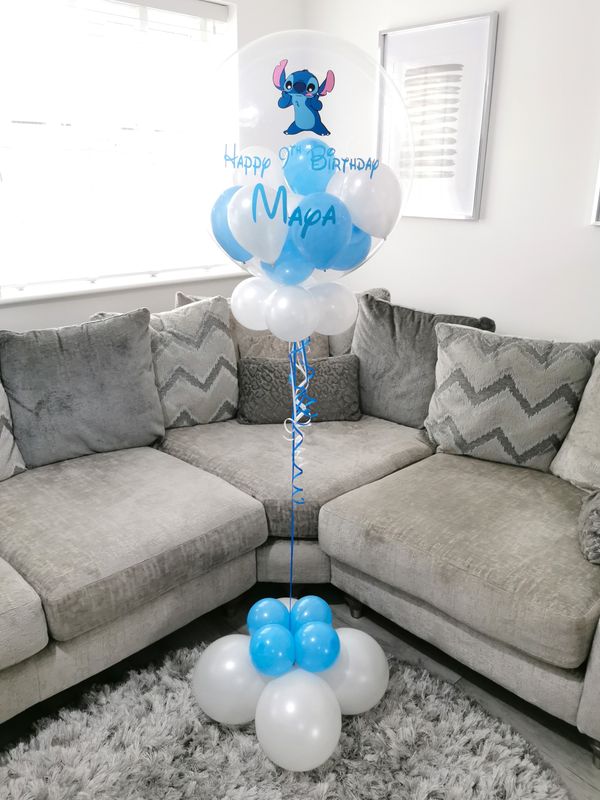 Stitch Themed Bubble Balloon