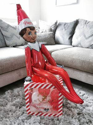 Elf Advent Balloon Box