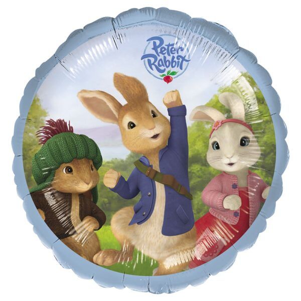 Peter Rabbit Round Foil Balloon