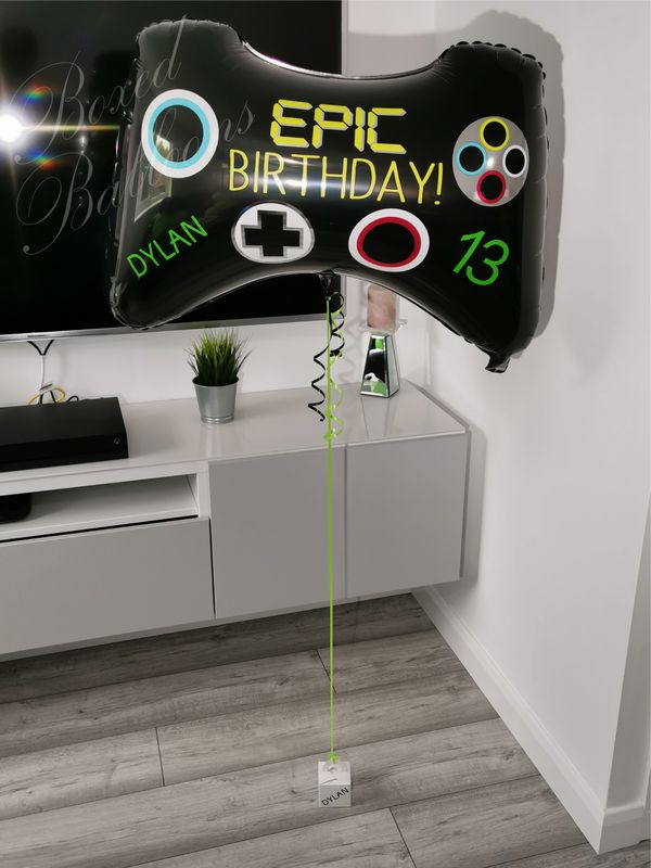 Epic Birthday Controller Super Shape Foil Balloon
