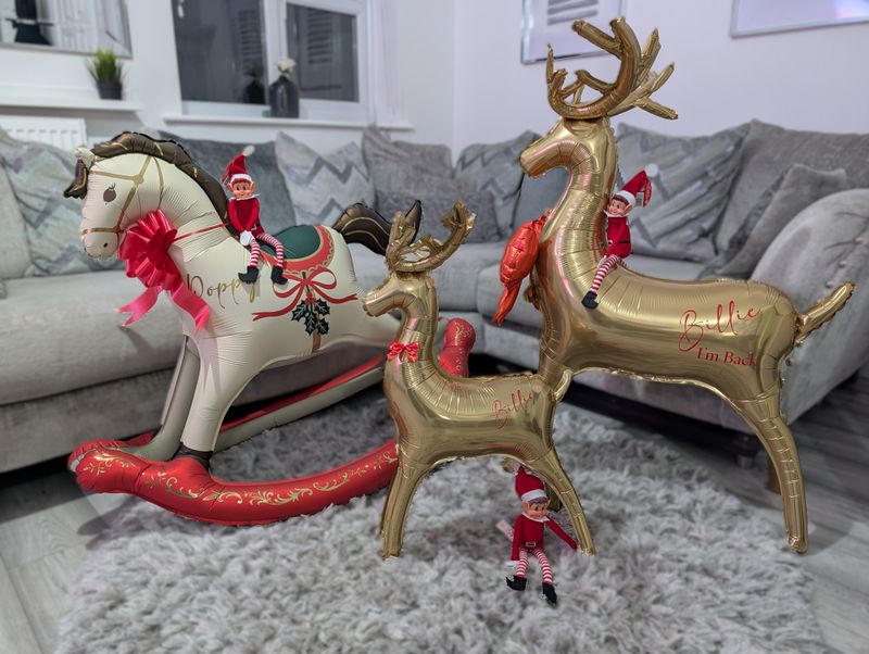 Elf Arrival Balloons 2025