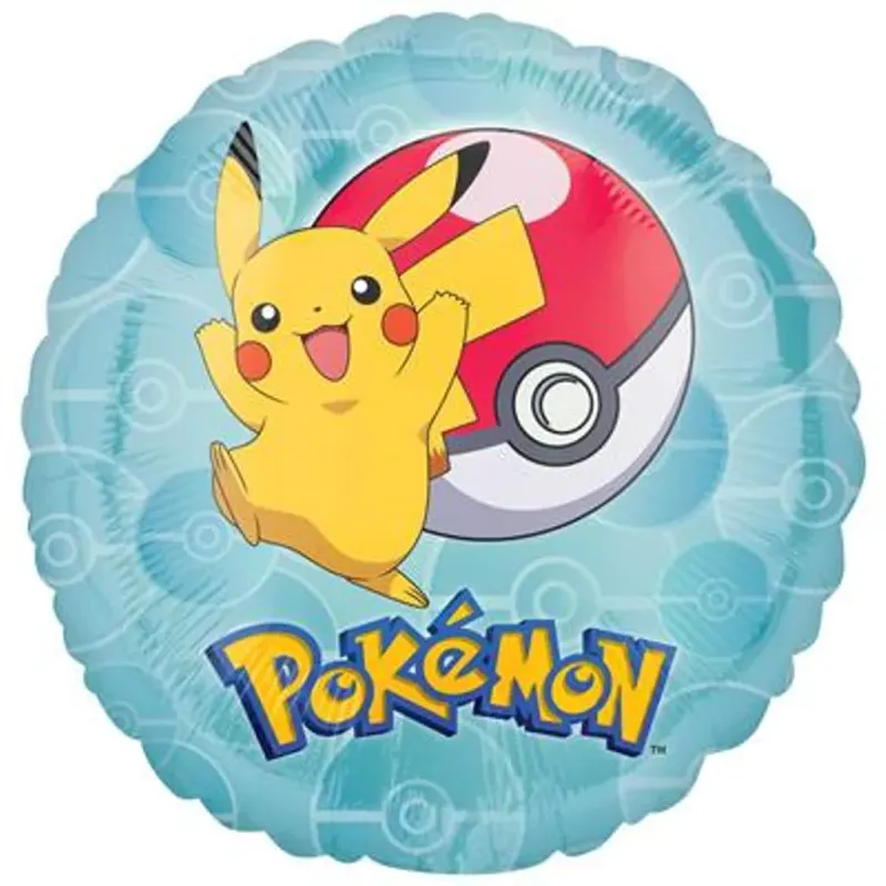 Pokemon Round Foil Balloon