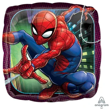 Spiderman Square Foil Balloon