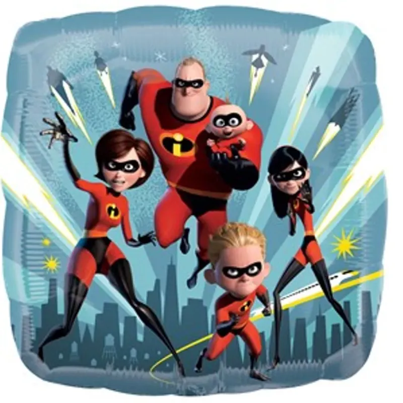 Disney Incredibles 2 Square Foil Balloon
