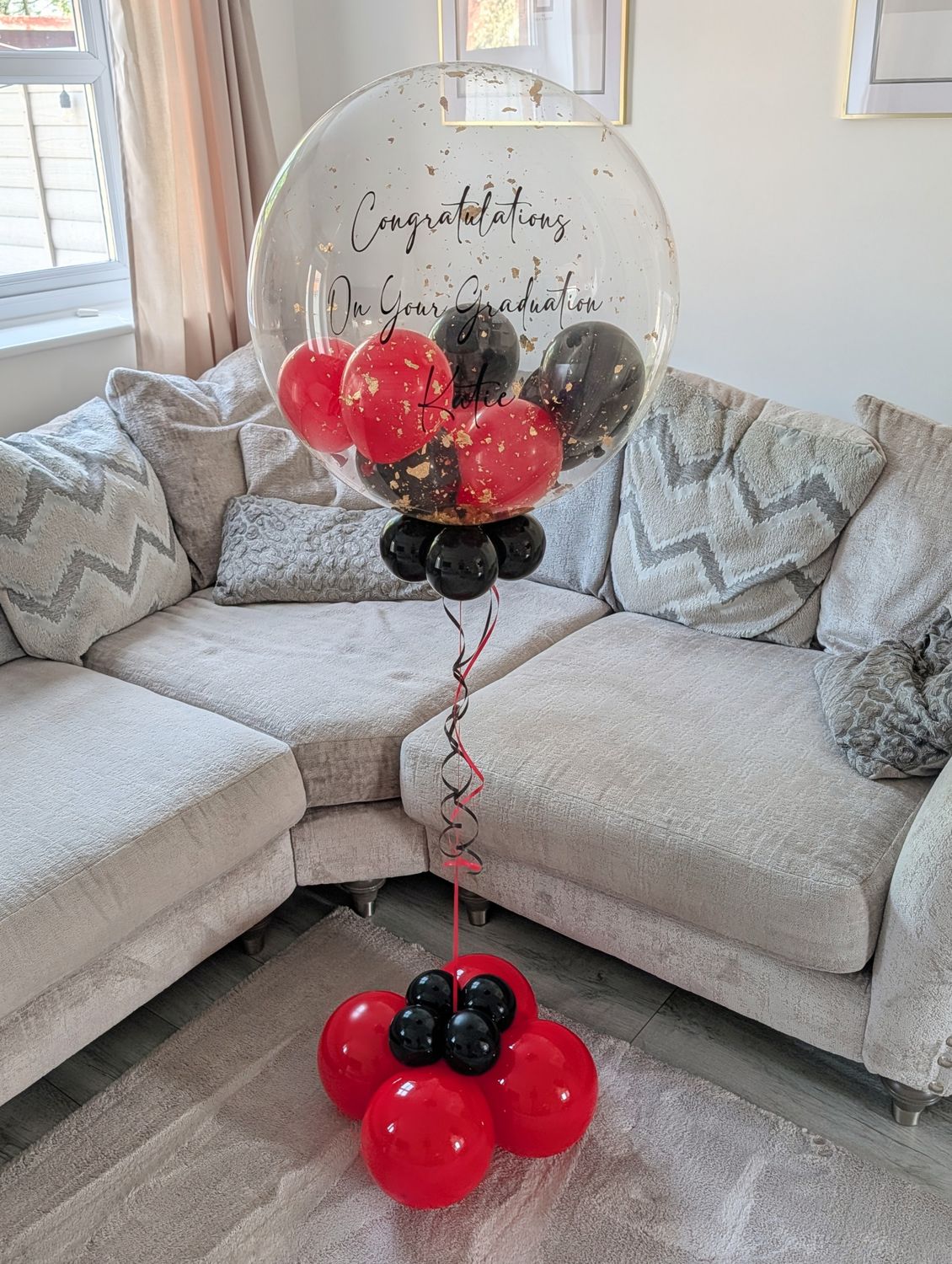 Design Your Own Personalised Bubble Balloon Filled With Mini Balloons