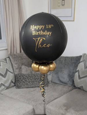 Design Your Own Personalised Orbz/Globe Balloon