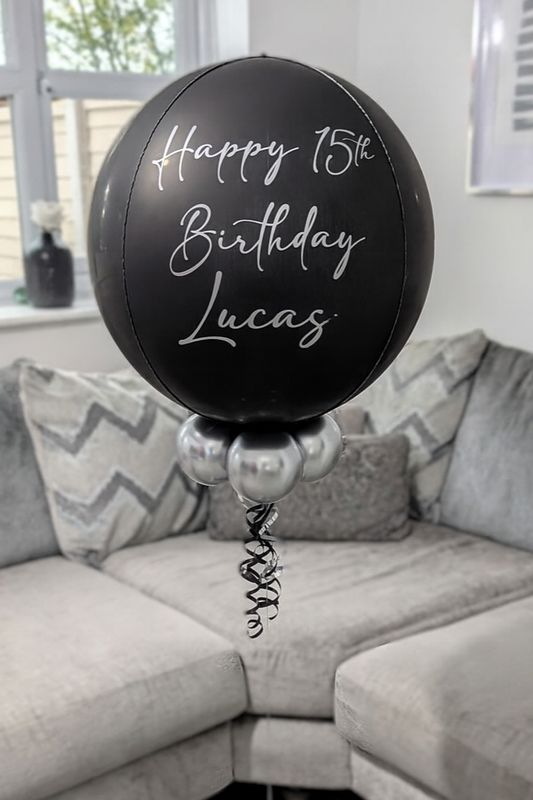 Design Your Own Personalised Orbz/Globe Balloon