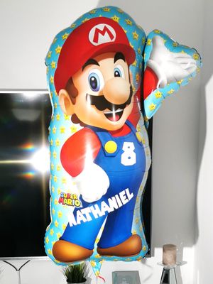 Giant Super Mario Helium Balloon – Inflated Delivery in Tyldesley &amp; Manchester