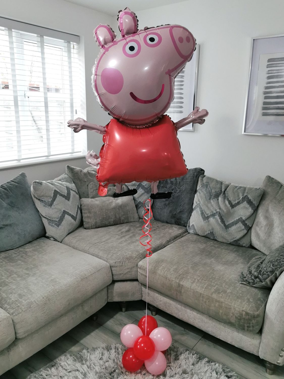 Giant Peppa Pig Helium Balloon – Inflated Delivery in Tyldesley &amp; Manchester